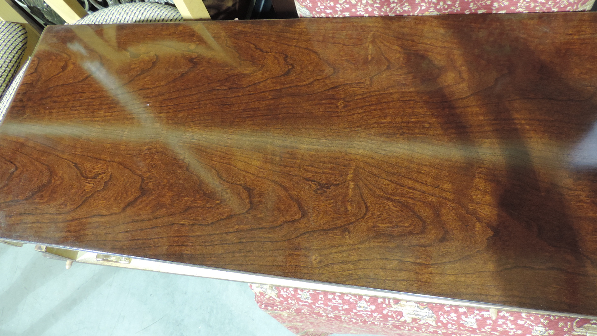 Queen Anne Style Dining Table and Four Chairs