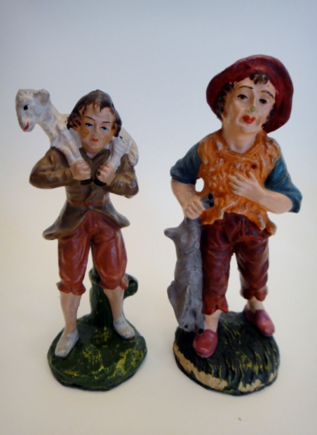 13 Vintage 1930s Nativity Figures Made in Italy