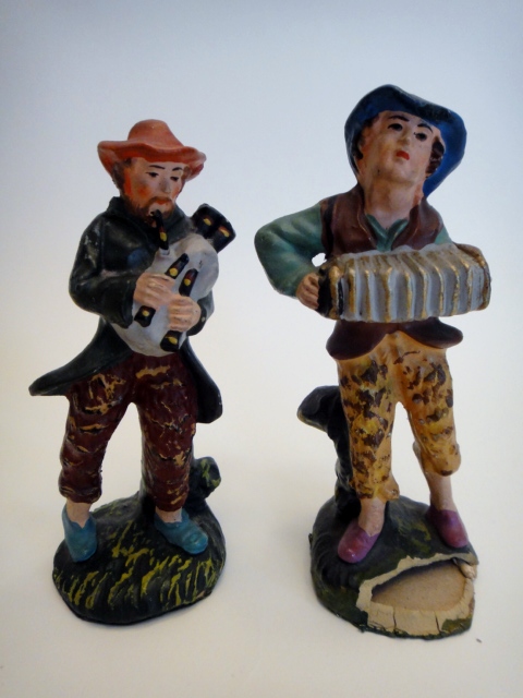 13 Vintage 1930s Nativity Figures Made in Italy