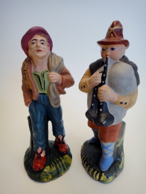 13 Vintage 1930s Nativity Figures Made in Italy