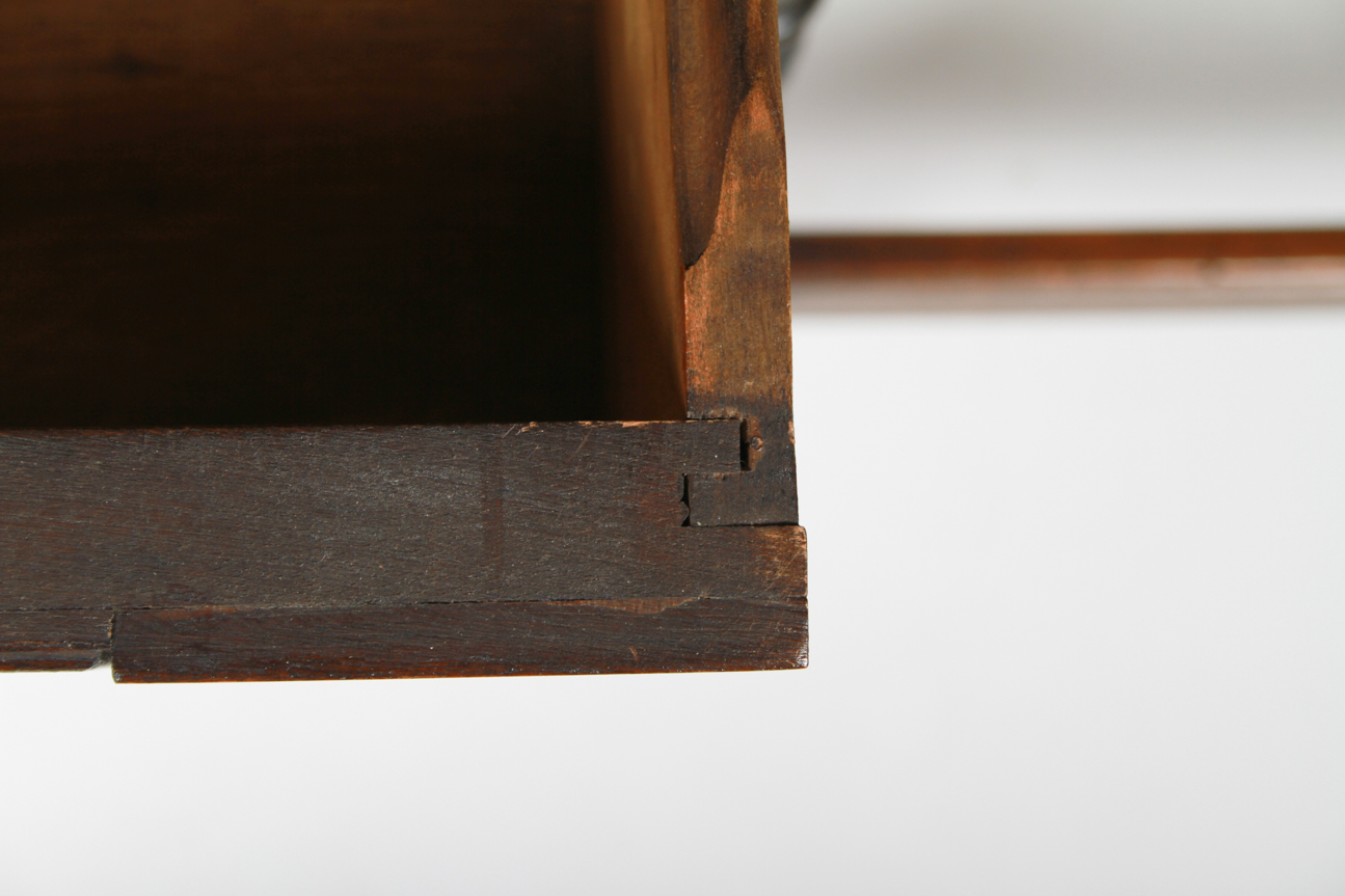 Antique Jacobean Style Sofa Table with Barley Twist Legs