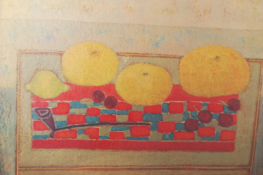 Unframed Modern Art Print of Fruit