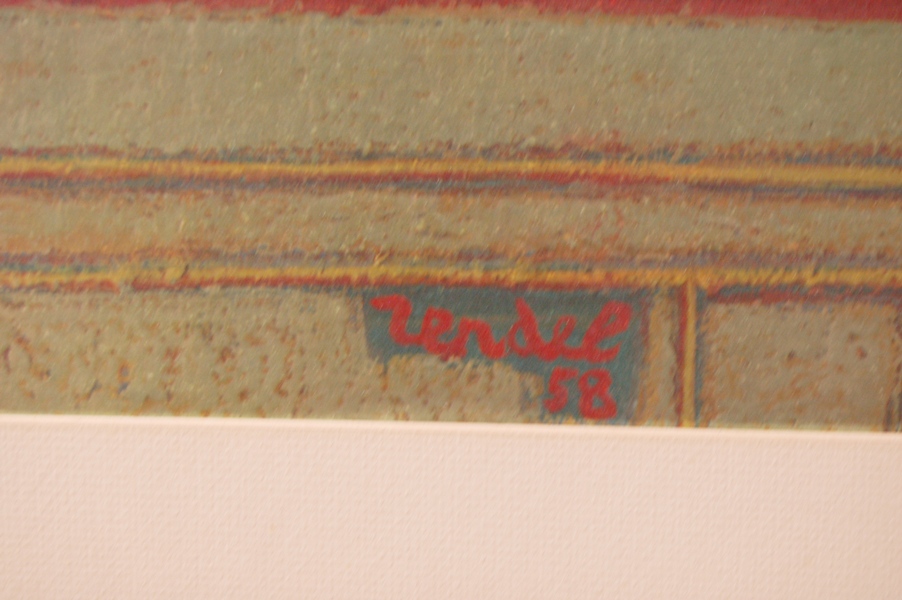 Unframed Modern Art Print of Fruit