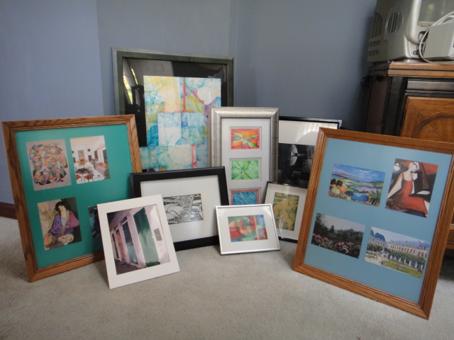 10 Pieces Contemporary Art Work