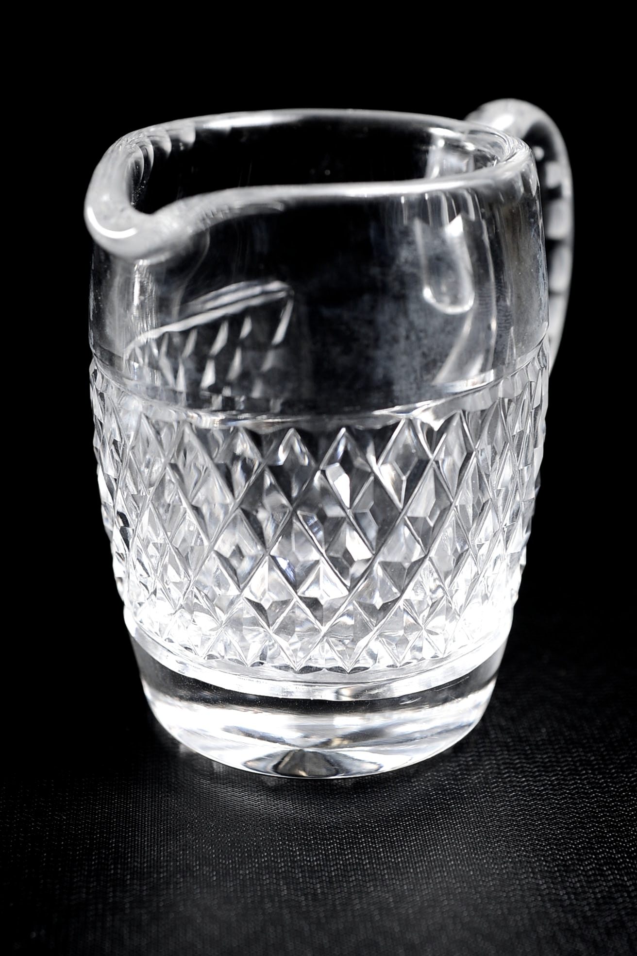 Waterford Crystal Sugar Bowl and Creamer Set