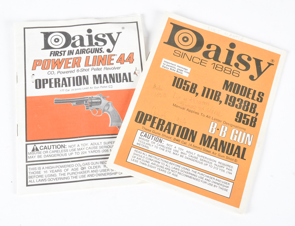 Daisy CO2-Powered Pellet Revolver