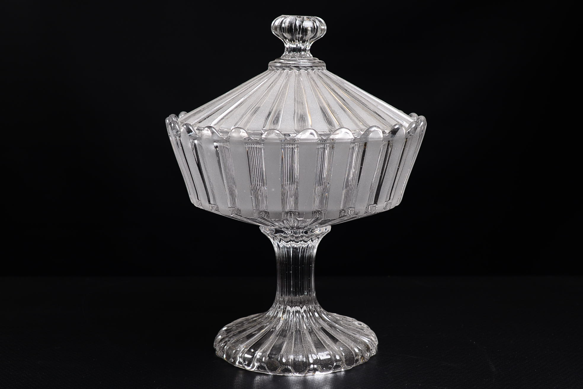 A Trio of Different Antique Compotes 