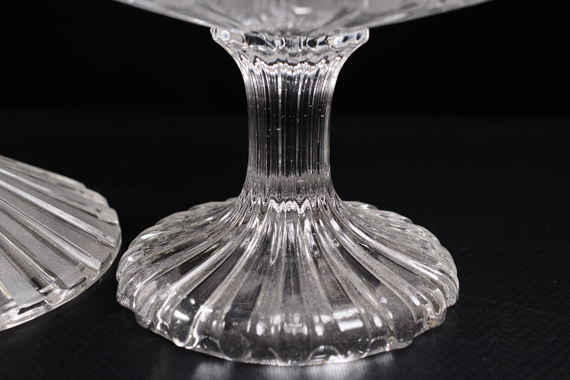 A Trio of Different Antique Compotes 