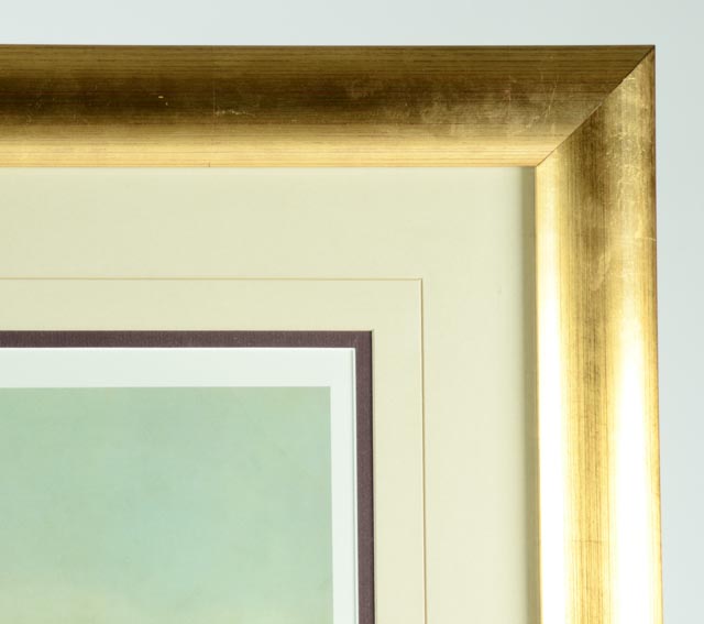 "The Golfers" Color Photo Offset Lithograph Reproduction