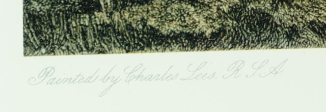 "The Golfers" Color Photo Offset Lithograph Reproduction