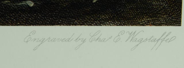 "The Golfers" Color Photo Offset Lithograph Reproduction