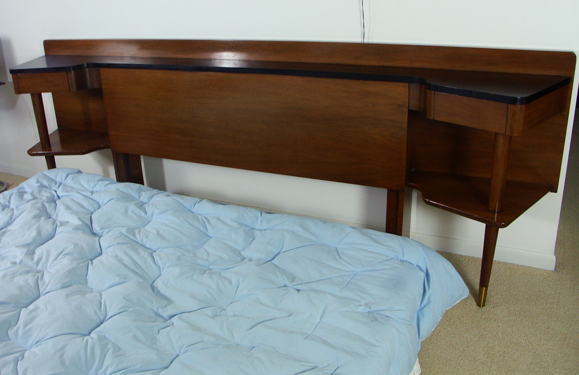 Mid Century Modern American of Martinsville Headboard and Frame