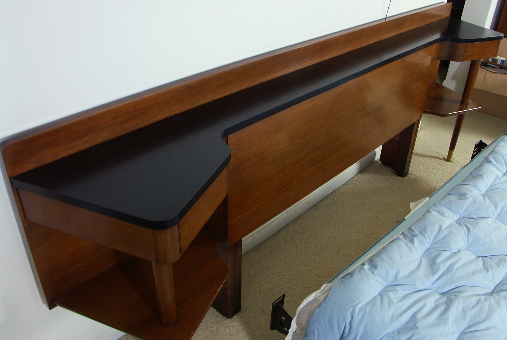 Mid Century Modern American of Martinsville Headboard and Frame