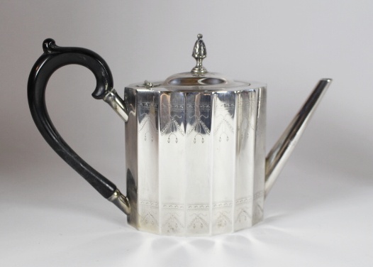 Lunt Silversmith Paul Revere Silver Plate Tea/Coffee Service