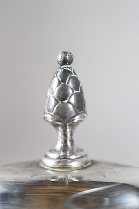 Lunt Silversmith Paul Revere Silver Plate Tea/Coffee Service