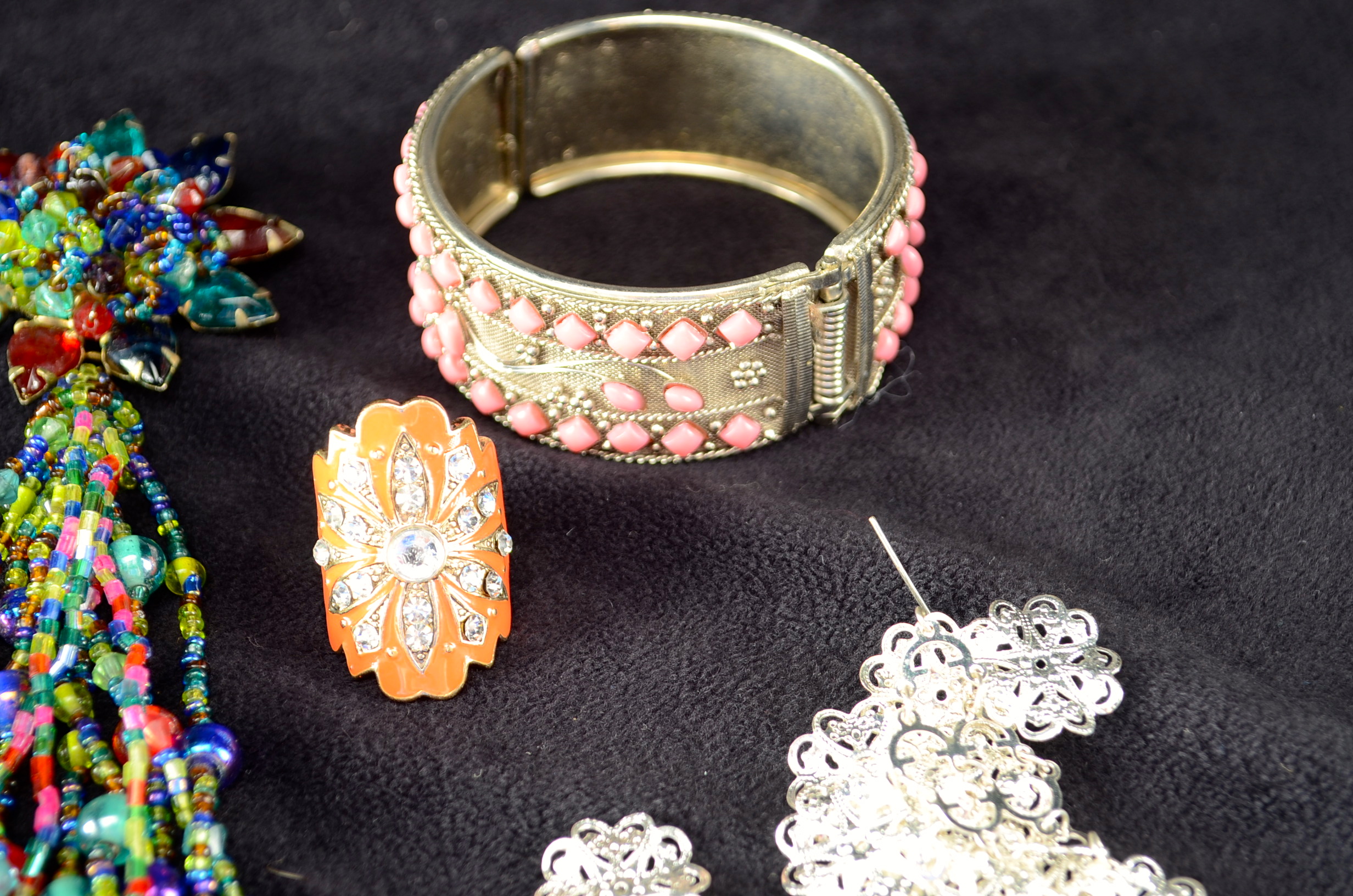 Collection of Vintage Costume Jewelry