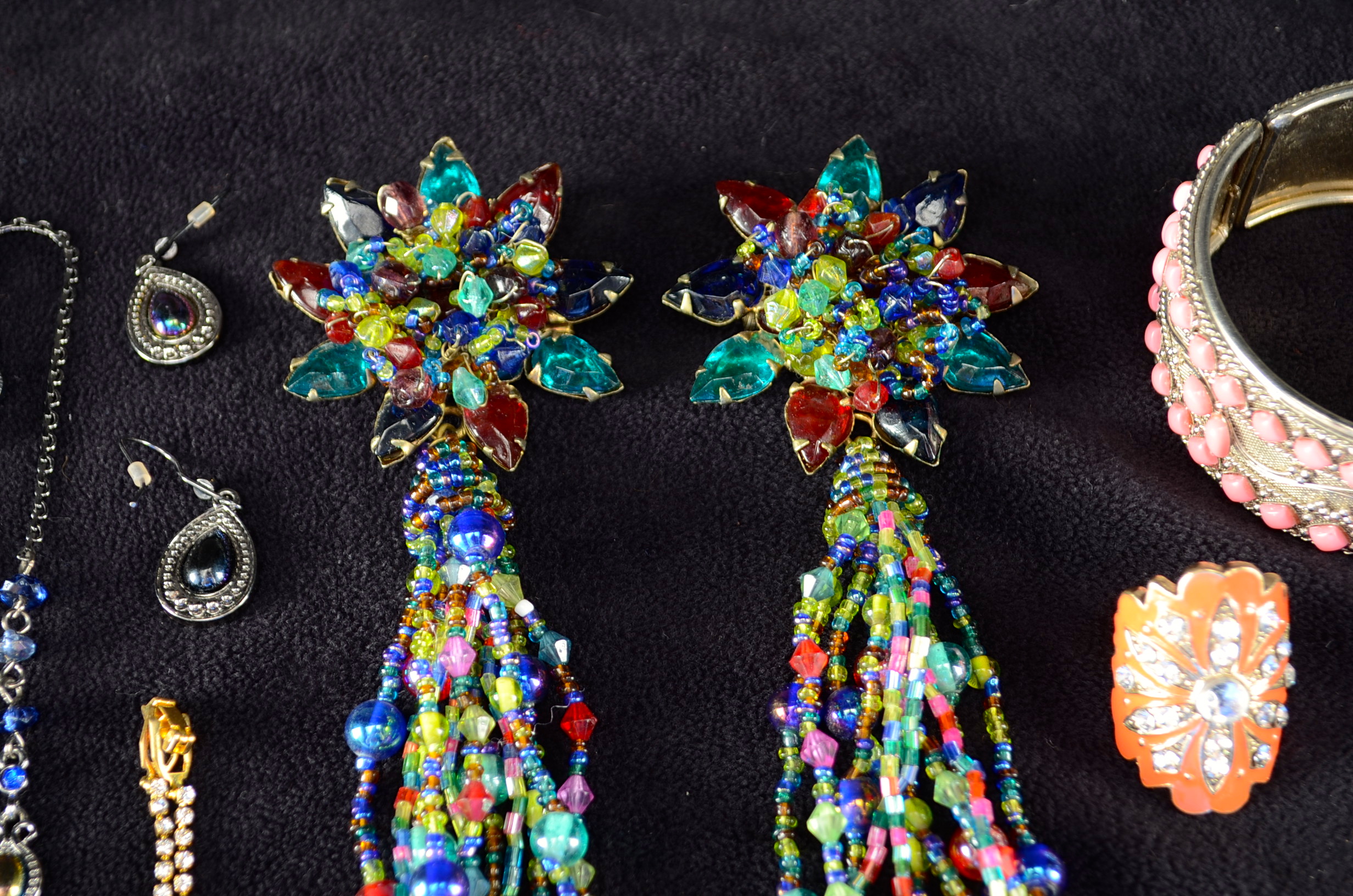 Collection of Vintage Costume Jewelry