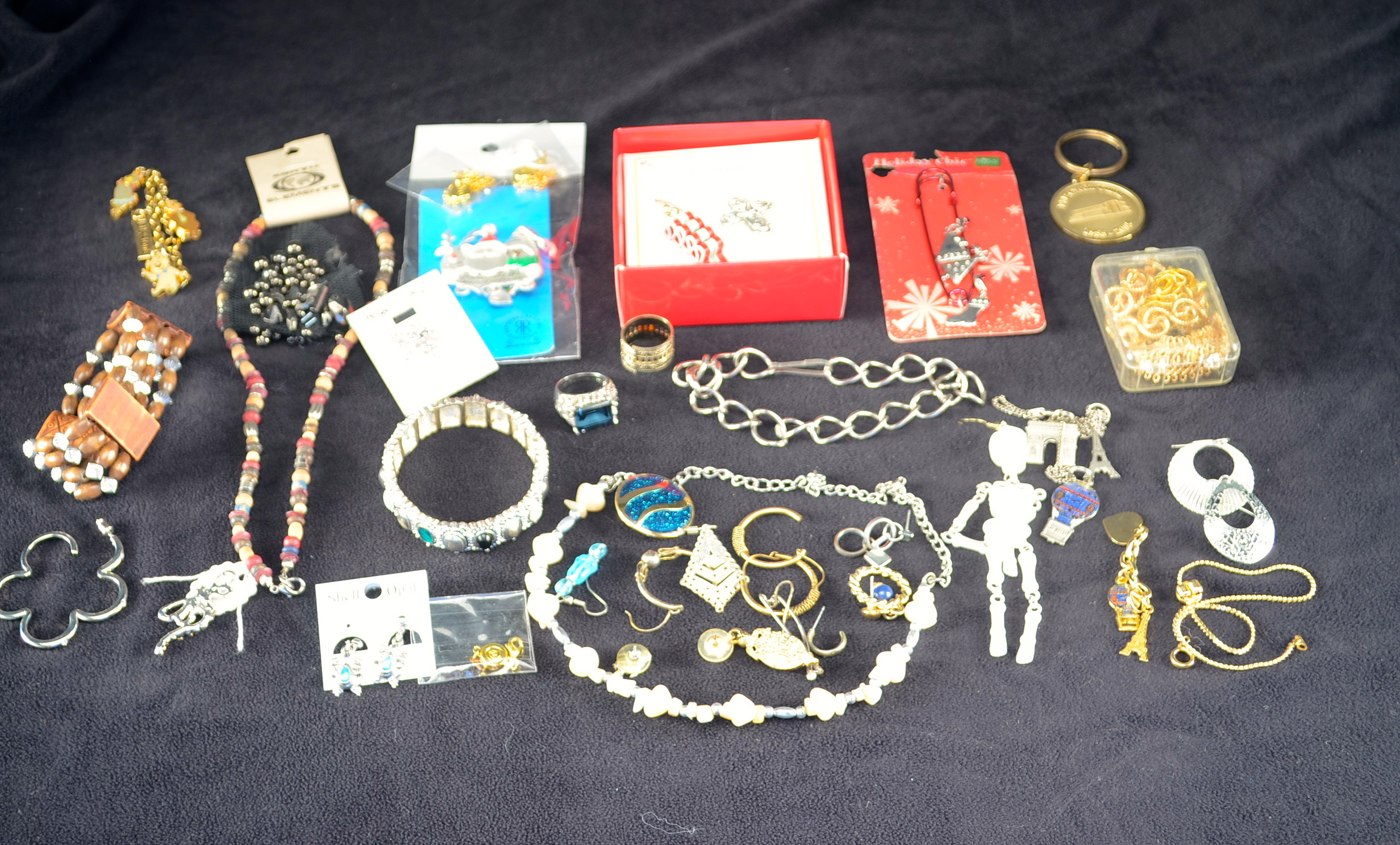 Large Lot of Jewelry and Jewelry Parts 