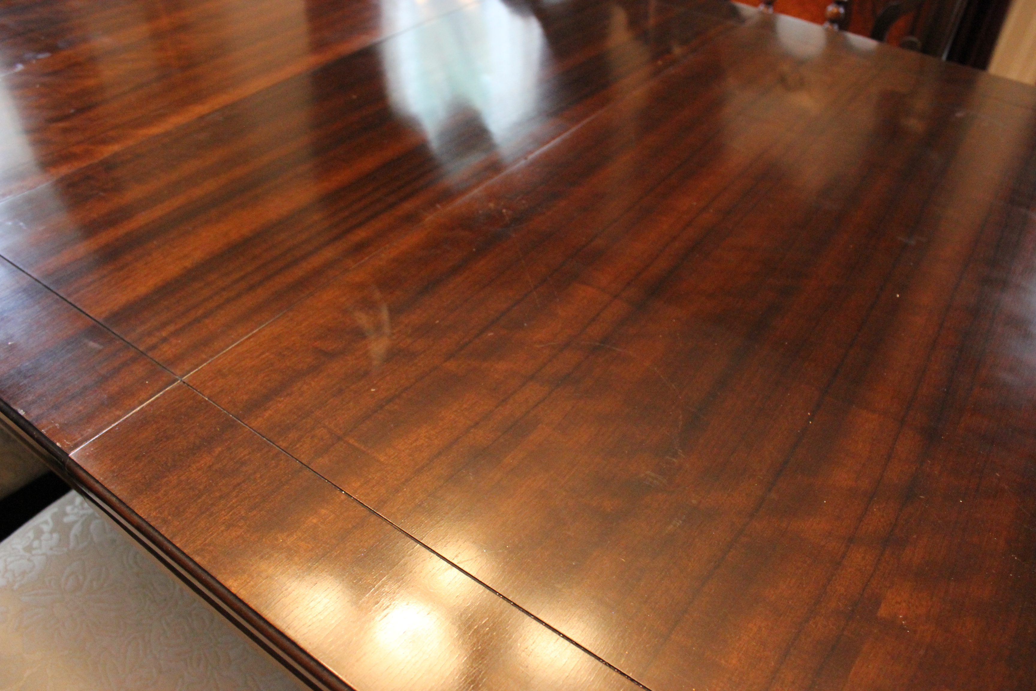 Tudor Style Dining Room Table and Chairs 