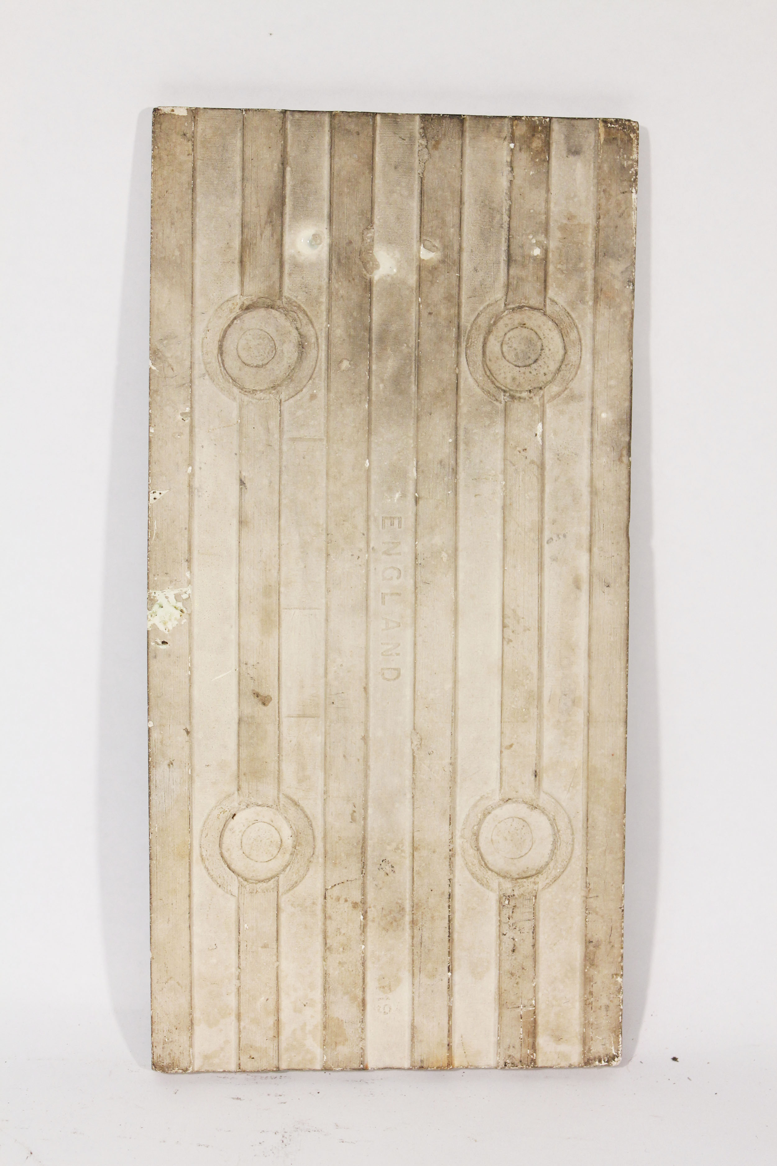 Antique Sherwin & Cotton Company Majolica Green Tile