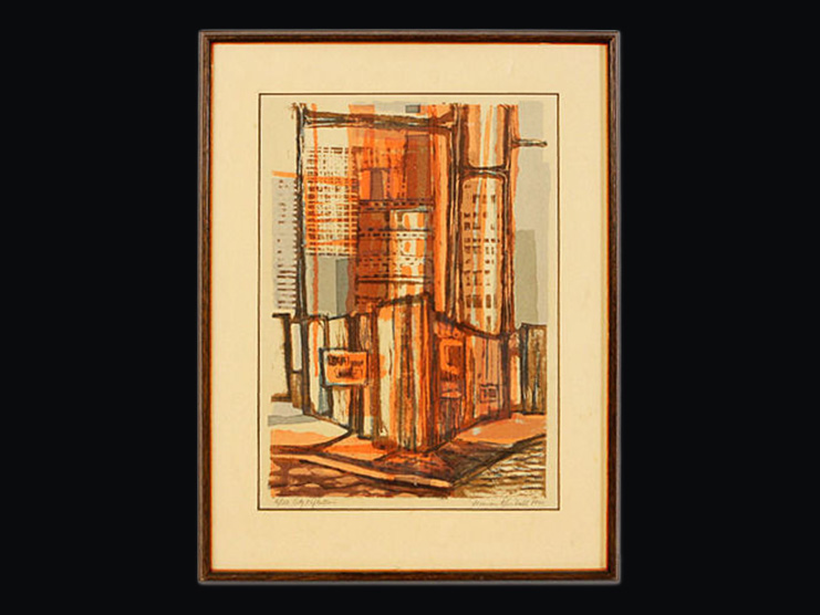 Marion Kimball Serigraph