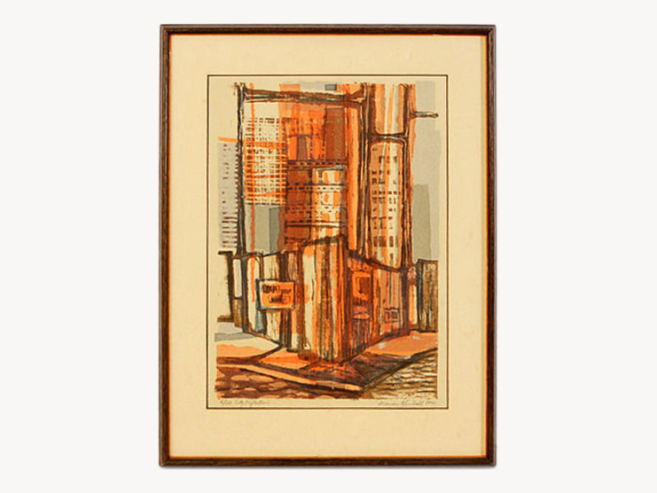 Marion Kimball Serigraph