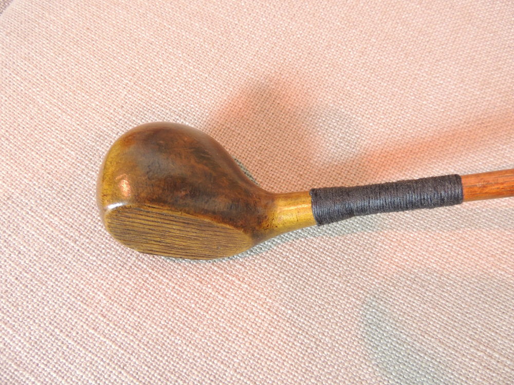 Eleven Vintage Wooden Shaft and Bamboo Golf Clubs