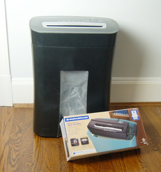 Two Paper Shredders