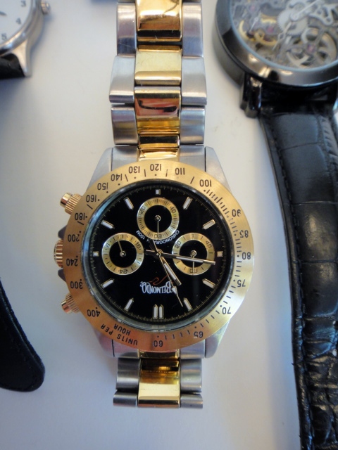 Seven Men's Watches Elgin, Daniel Steiger & More