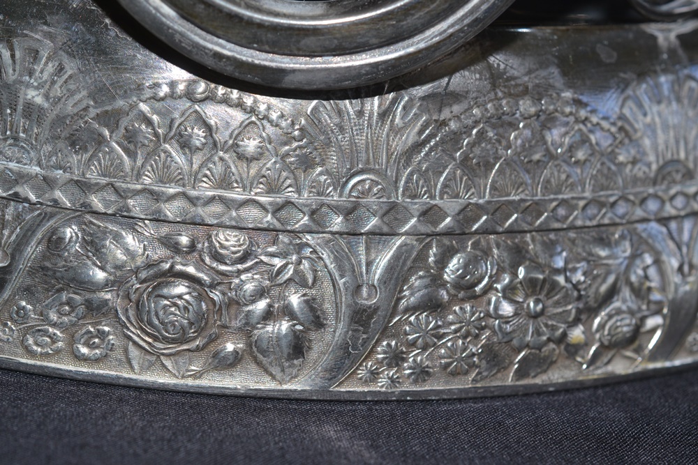 Stunning Victorian  Wilcox Silver Plate Tilting Pitcher & Stand