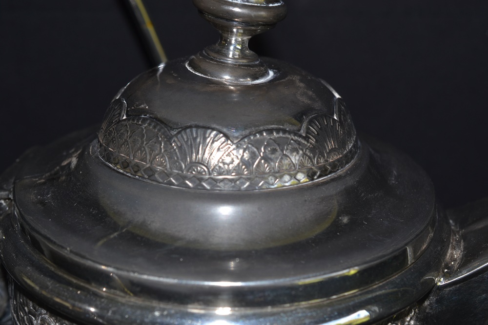 Stunning Victorian  Wilcox Silver Plate Tilting Pitcher & Stand