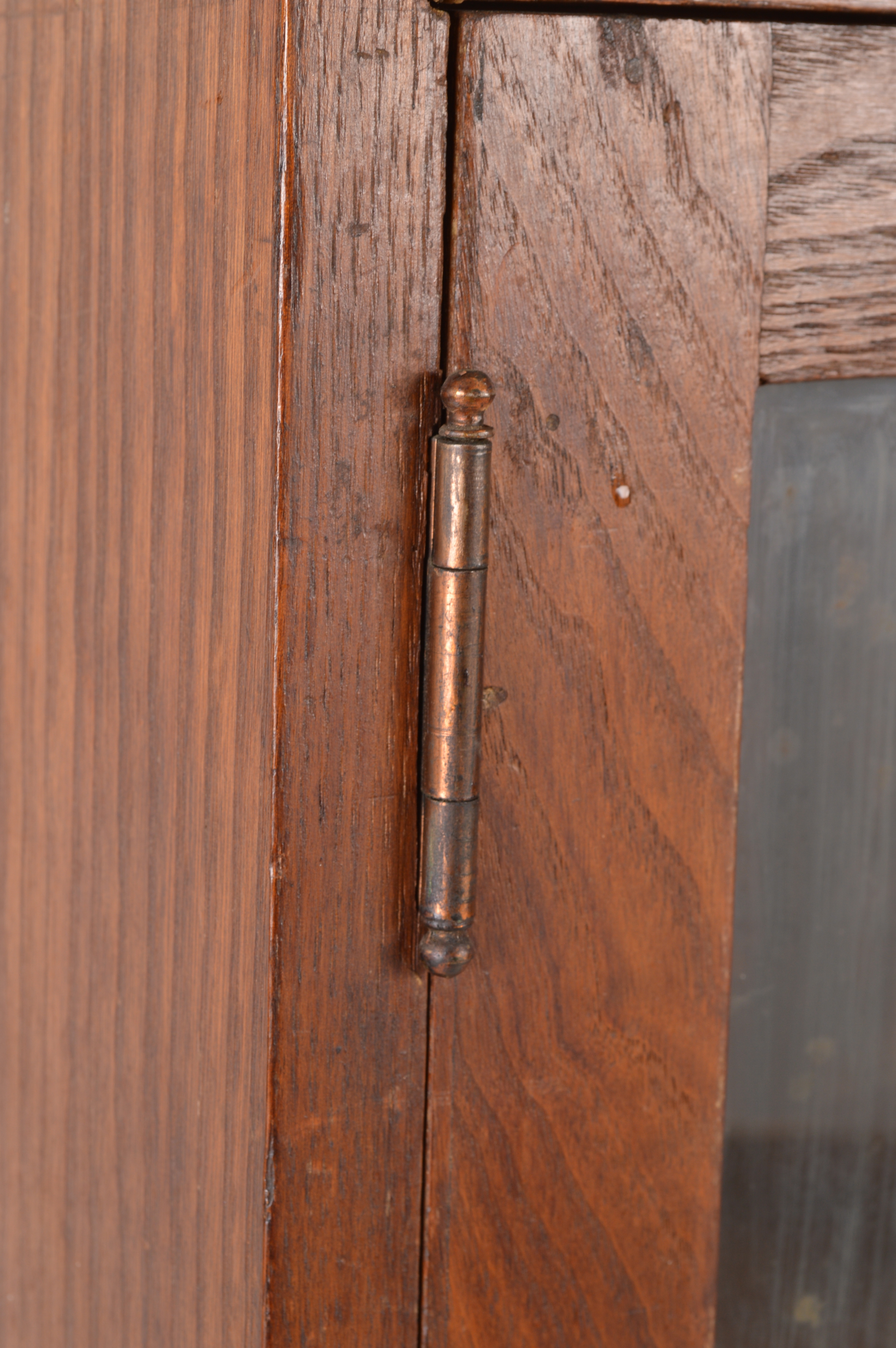 Antique Mission-Style Oak Bookcase