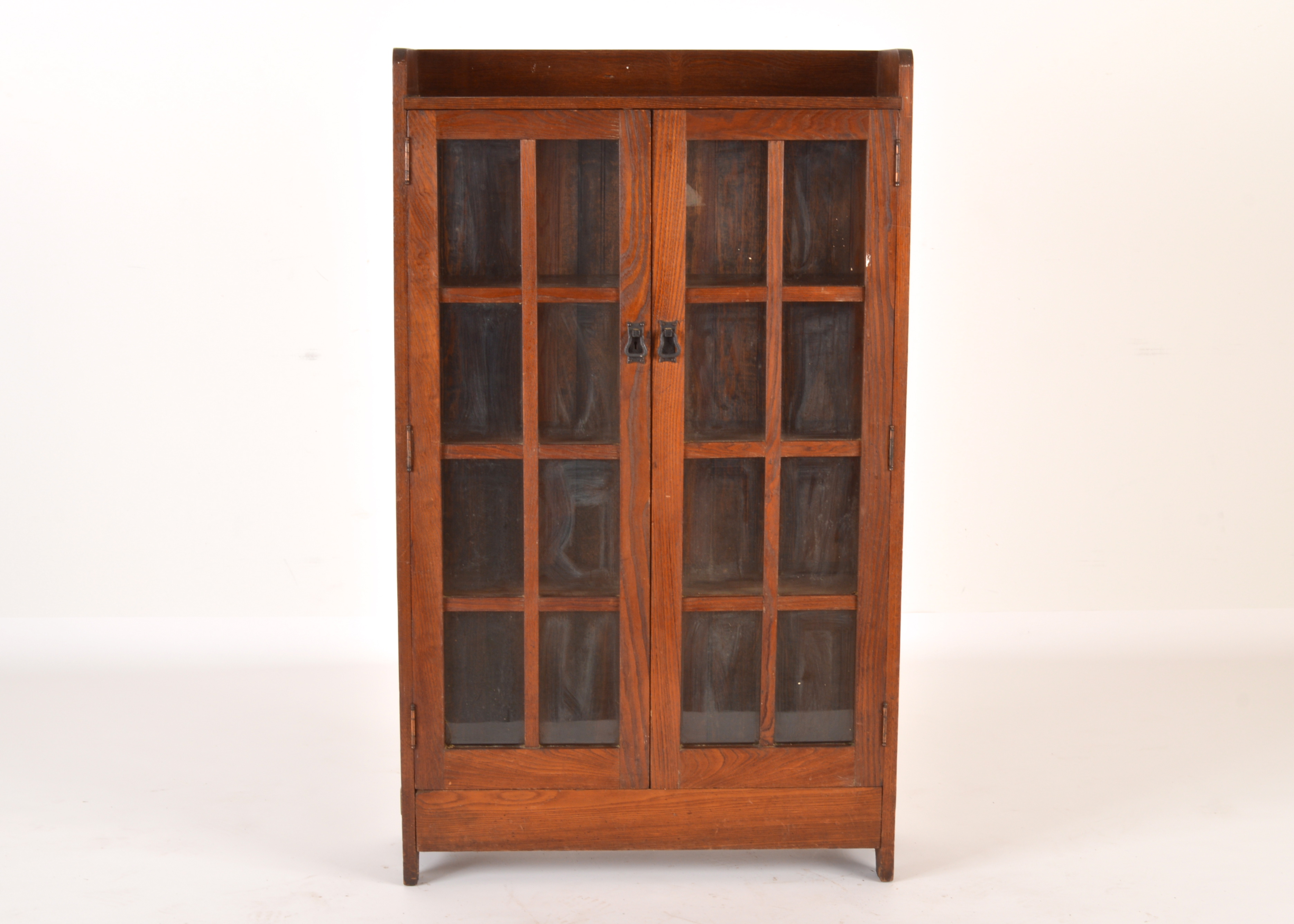 Antique Mission-Style Oak Bookcase