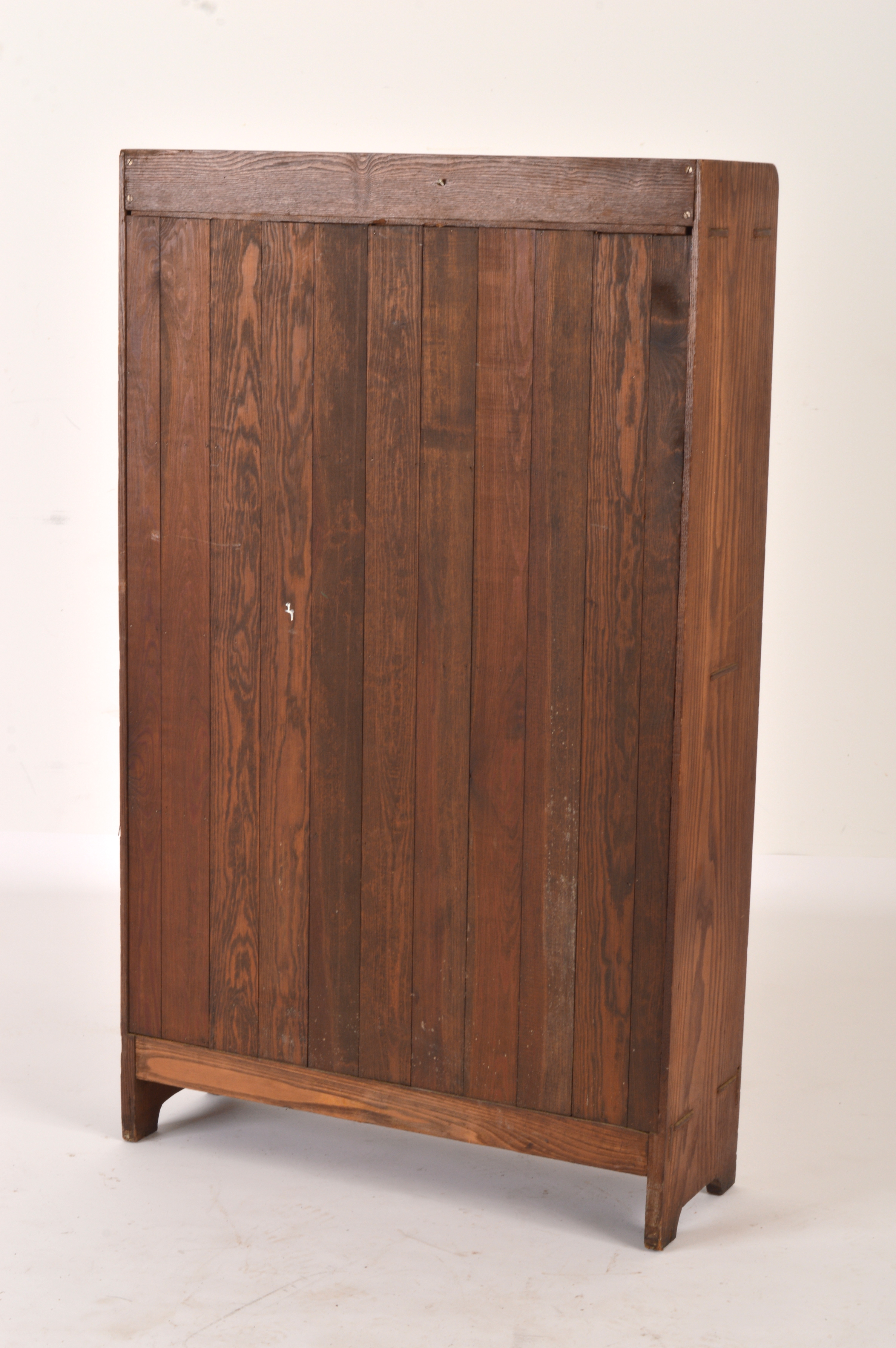Antique Mission-Style Oak Bookcase