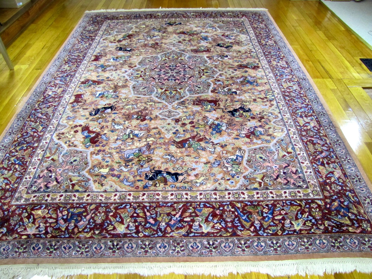 Karastan Persian Hunting Scene Area Rug 