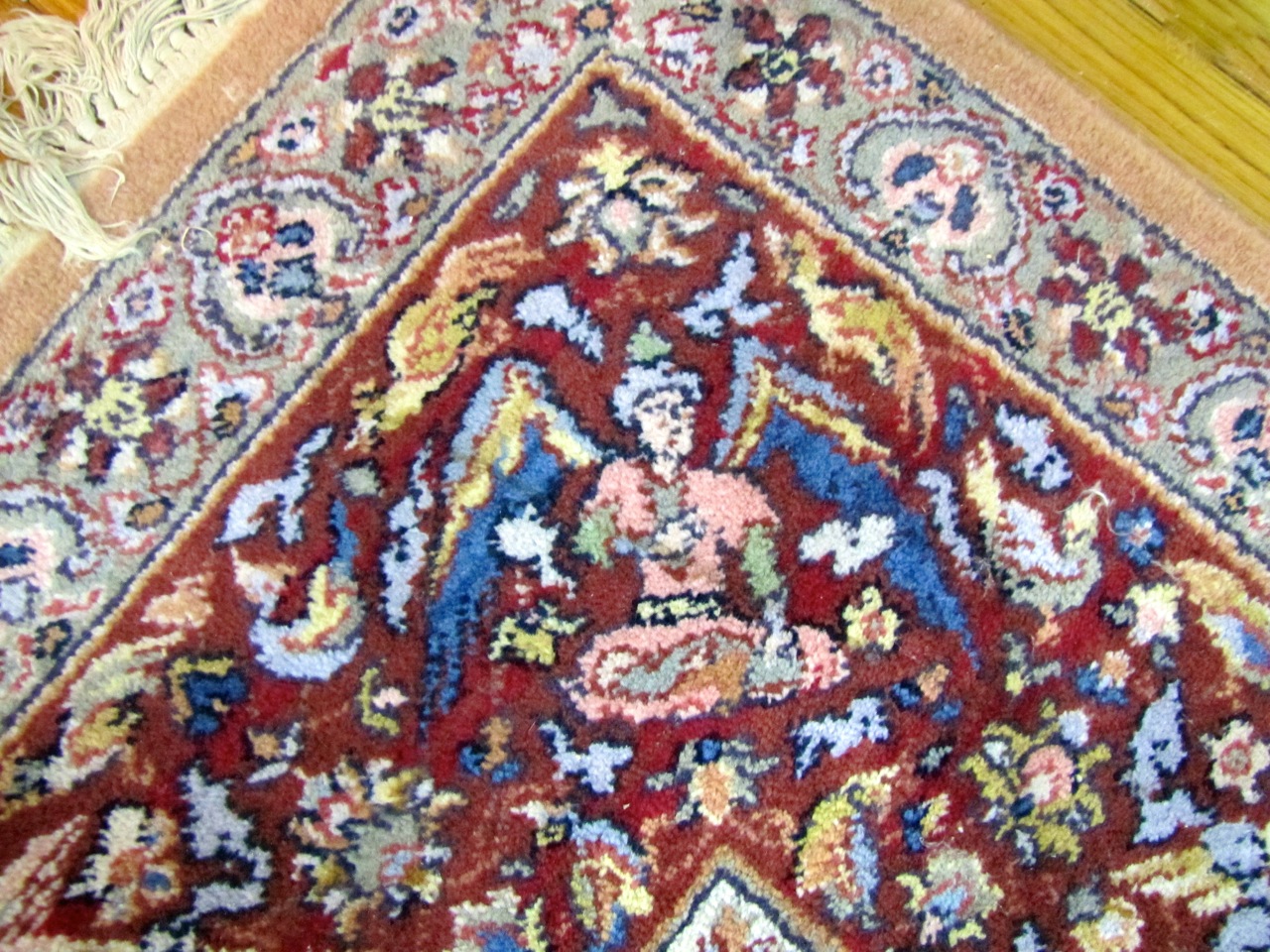 Karastan Persian Hunting Scene Area Rug 