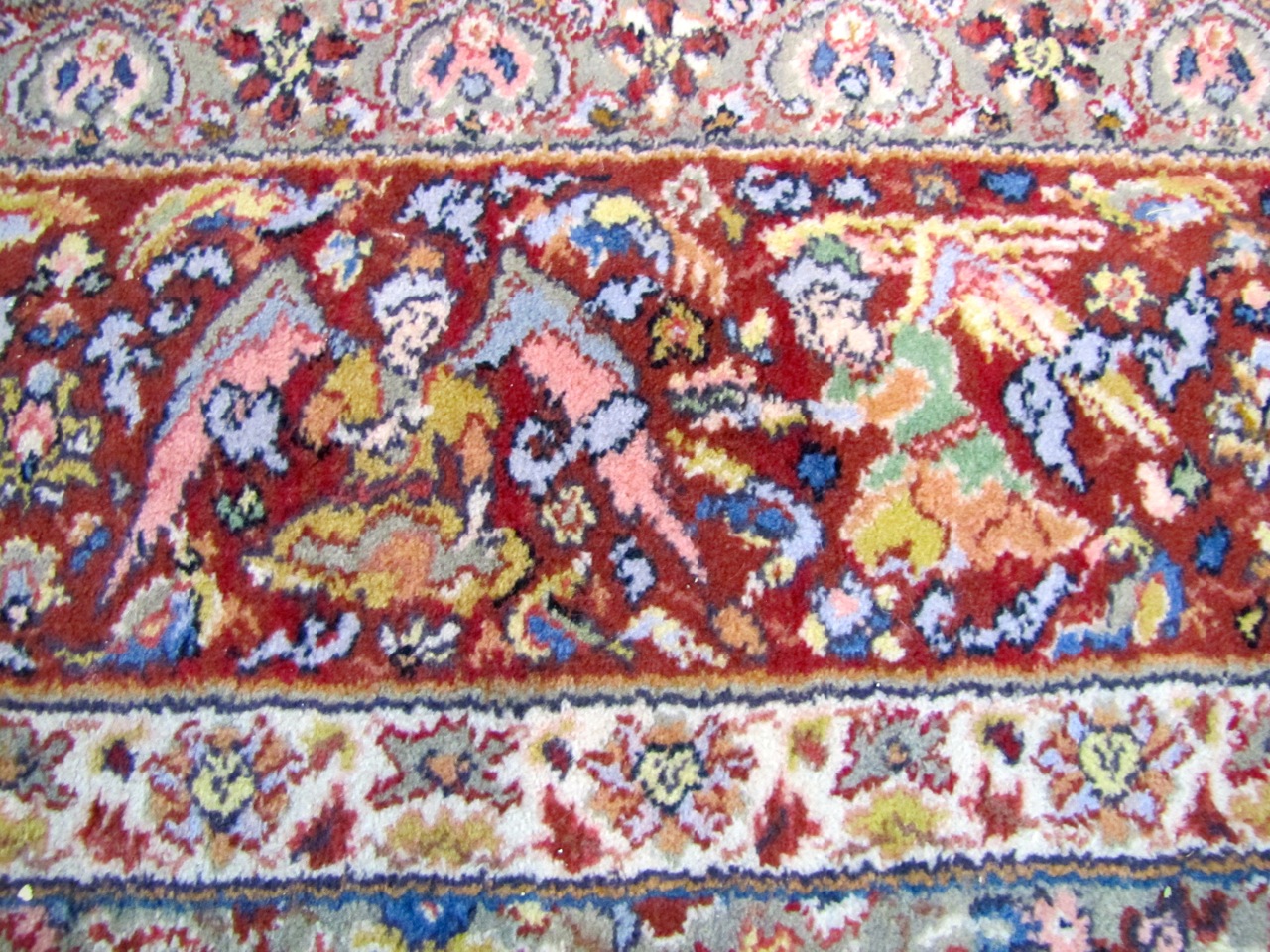 Karastan Persian Hunting Scene Area Rug 