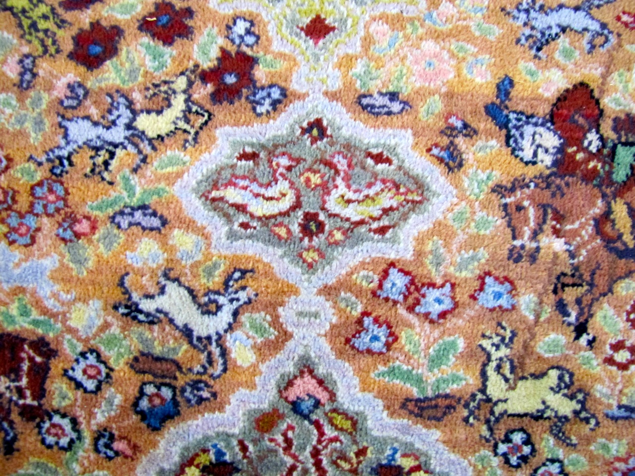 Karastan Persian Hunting Scene Area Rug 