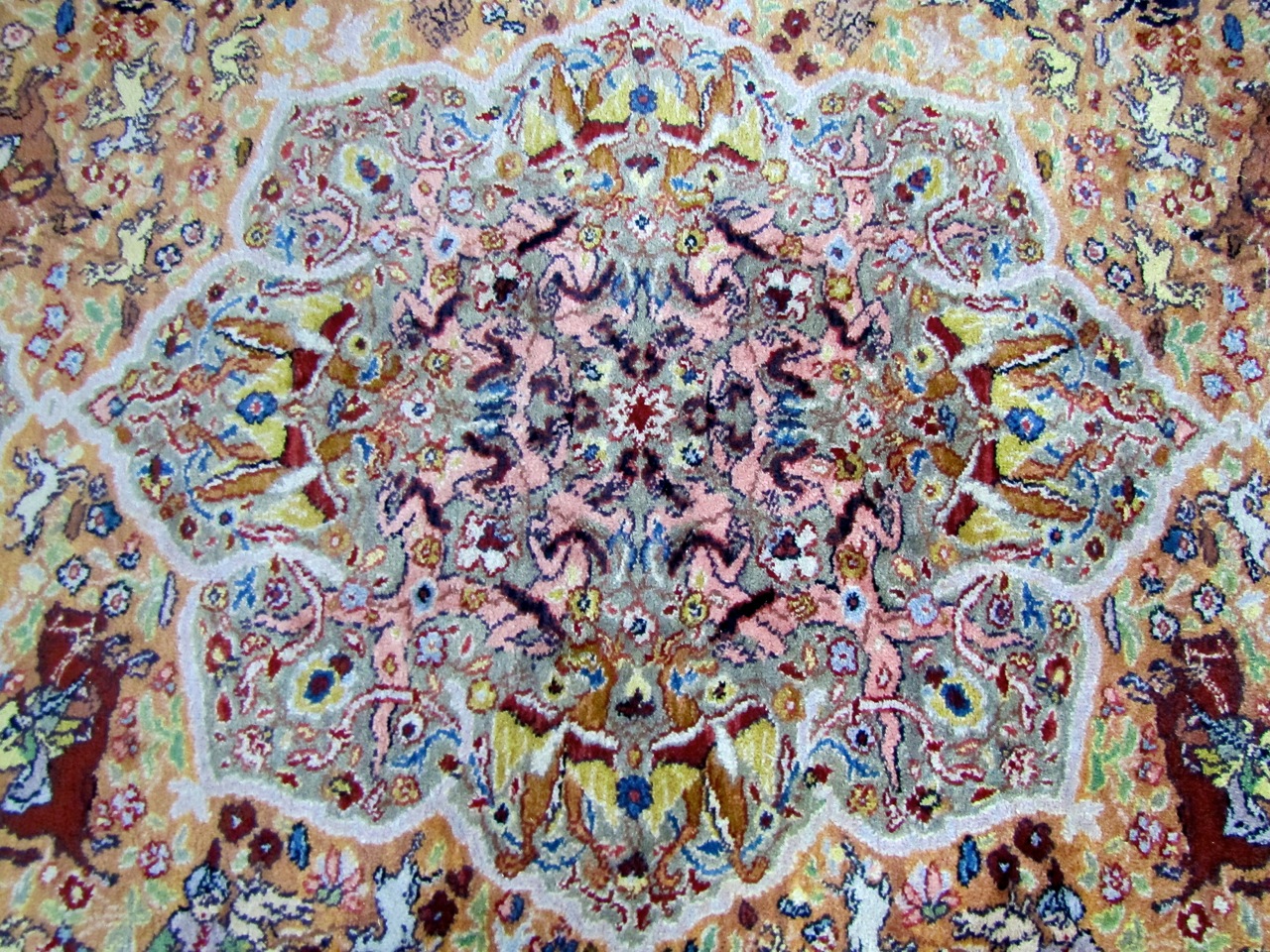 Karastan Persian Hunting Scene Area Rug 