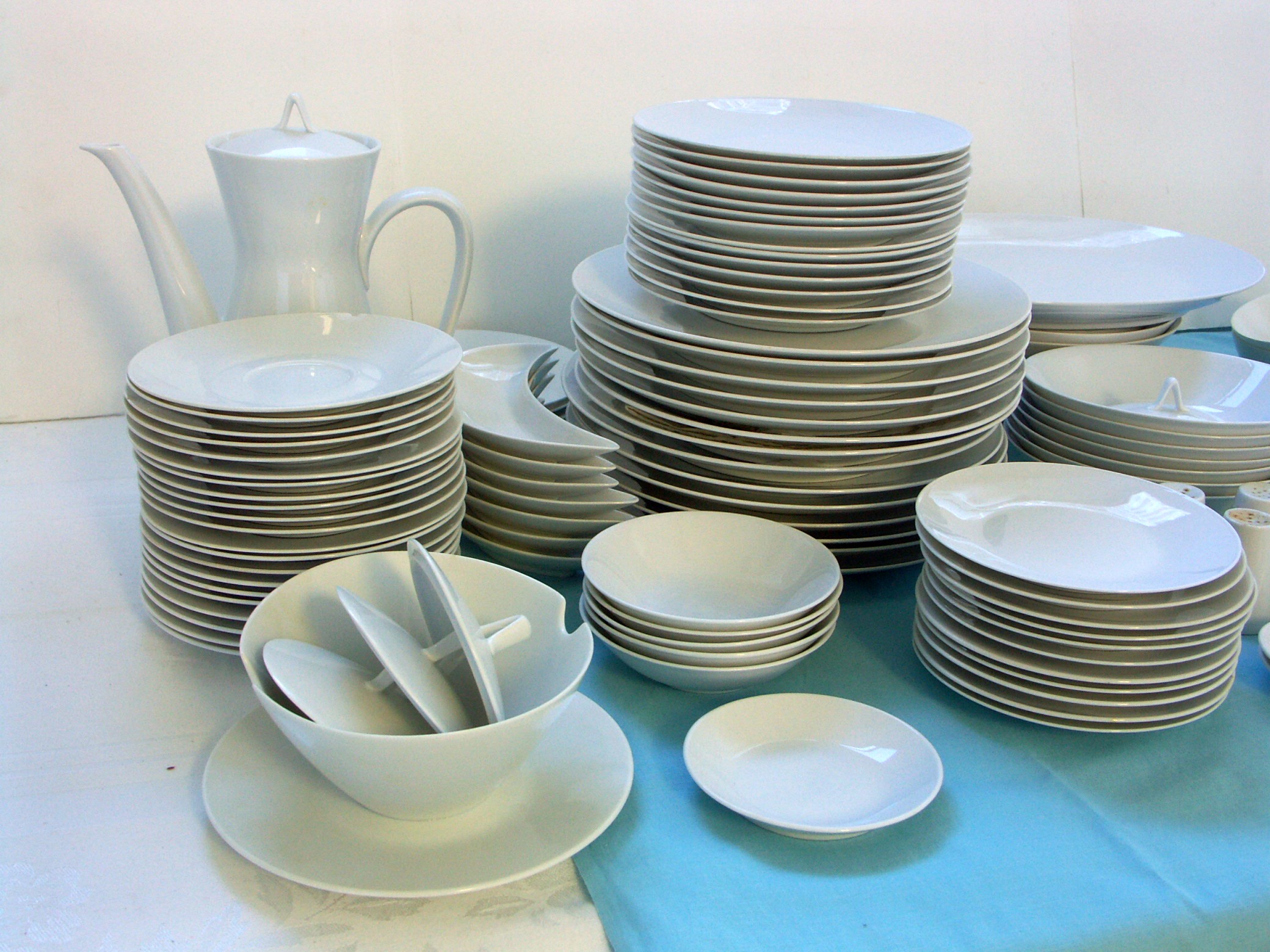 Mid Century Modern Rosenthal White China