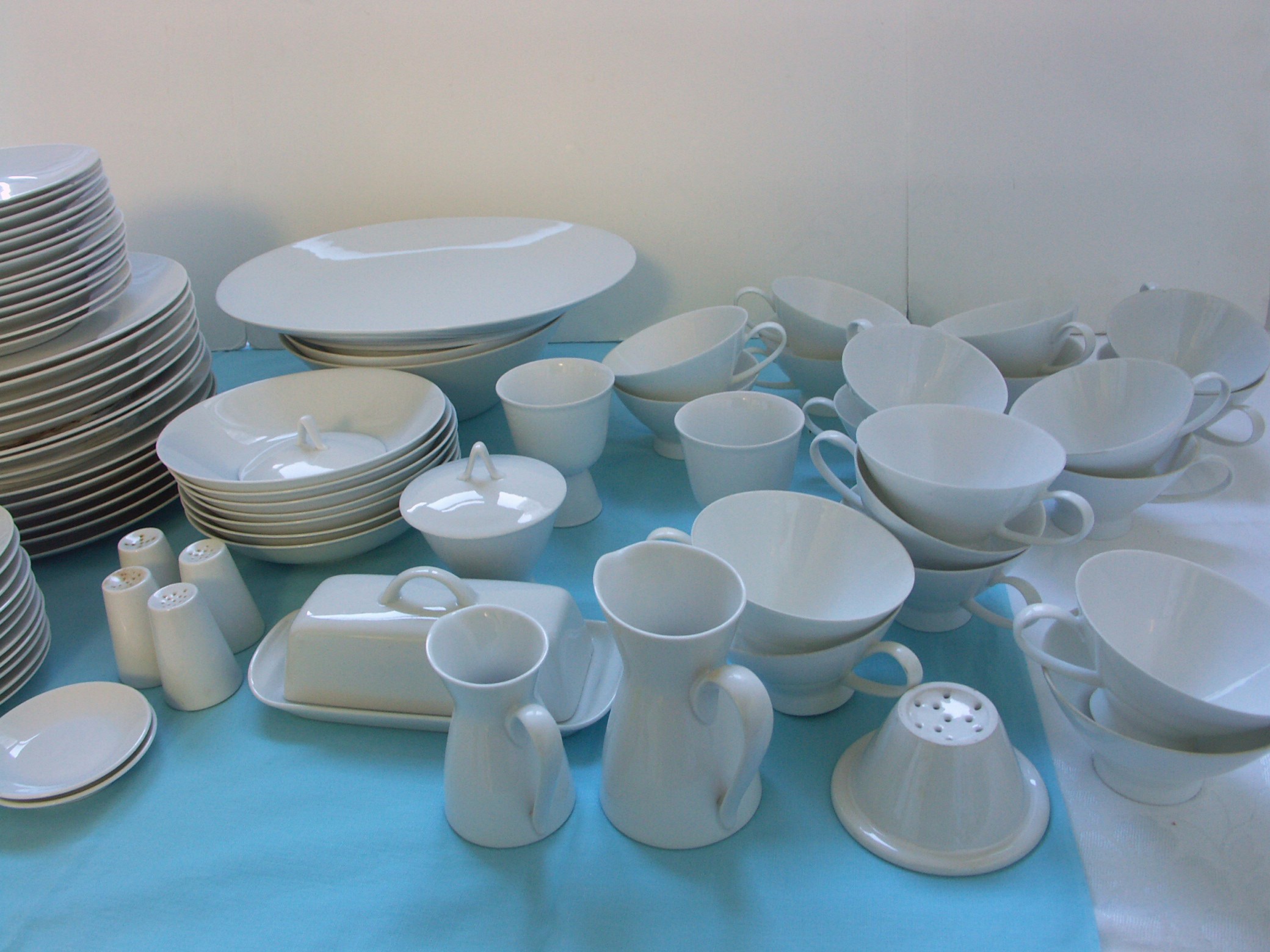 Mid Century Modern Rosenthal White China