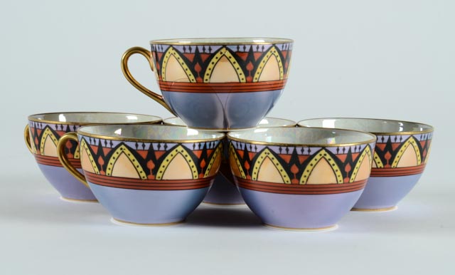 Vintage Noritake Lusterware Tea Set 