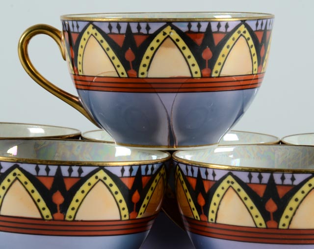 Vintage Noritake Lusterware Tea Set 