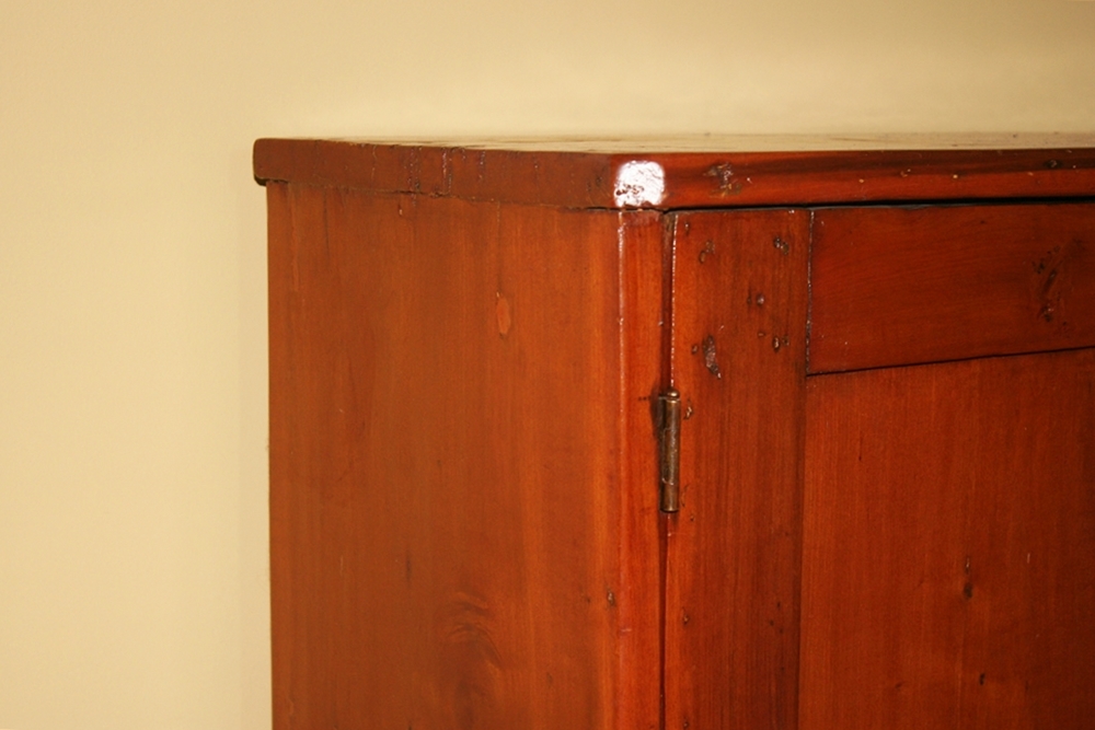 Antique Mission Style Pine Cabinet 