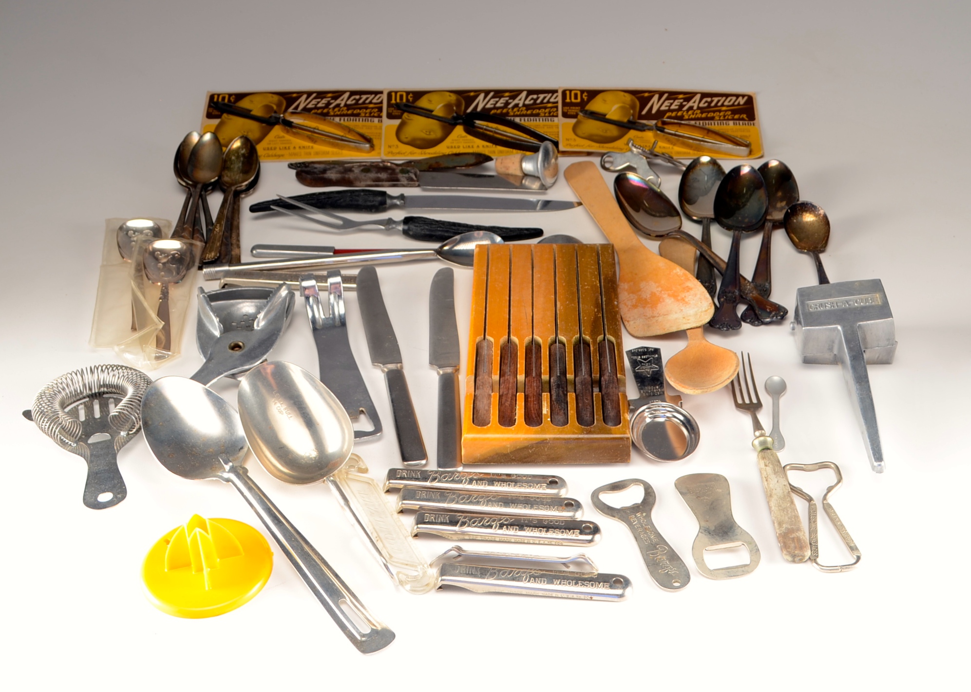 Vintage Kitchen Tools and Flatware Pieces 