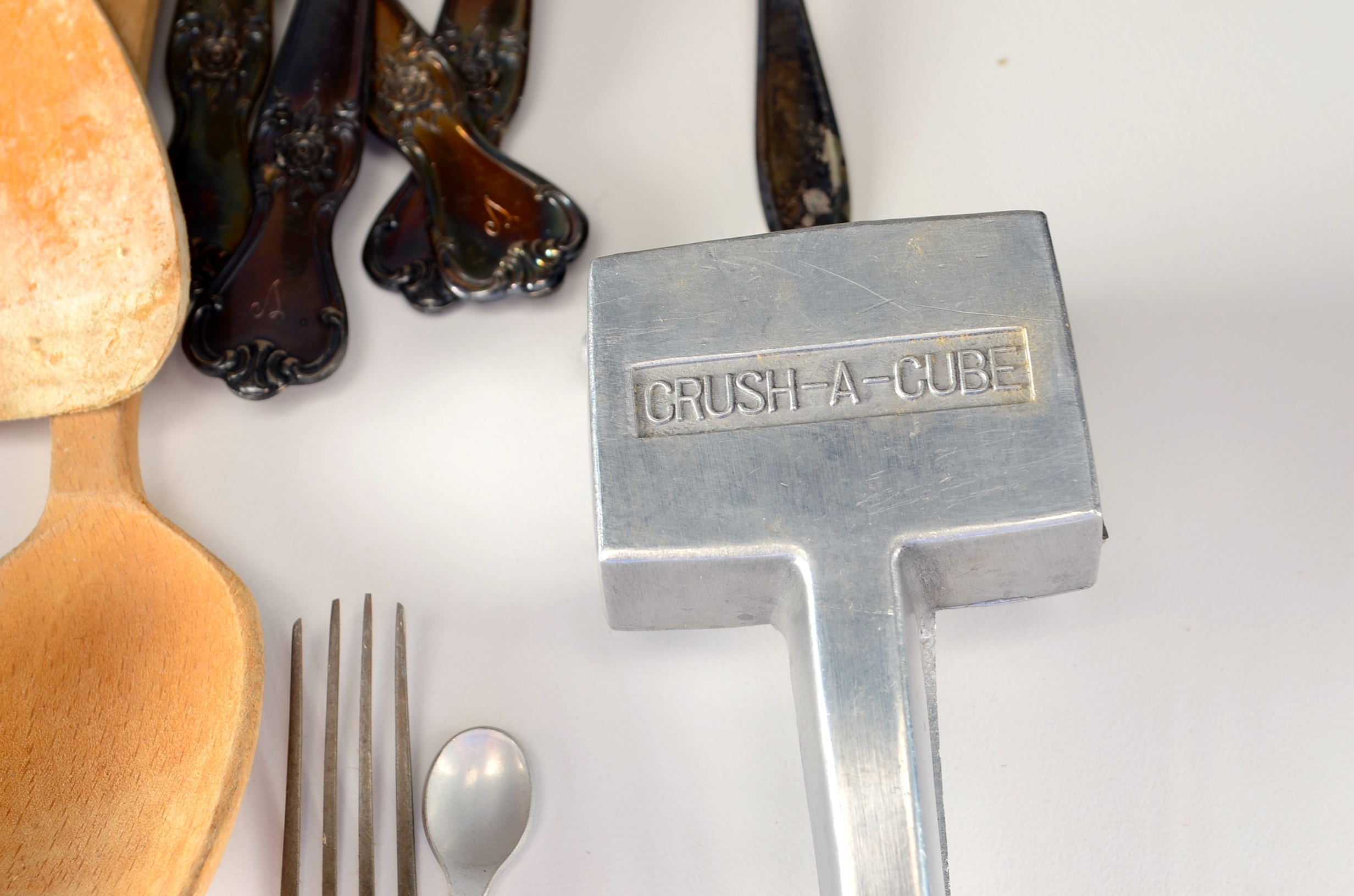 Vintage Kitchen Tools and Flatware Pieces 