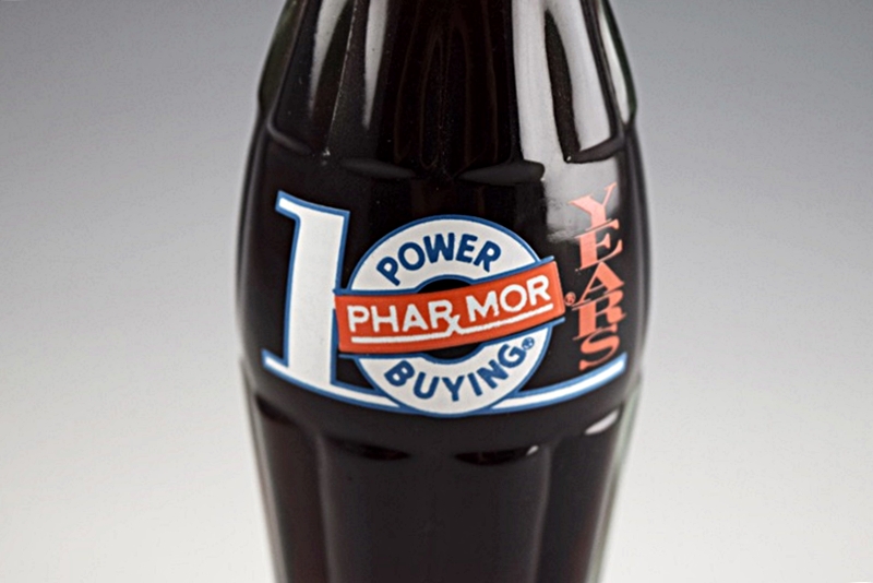 A Very Rare "PharMor" 10 Year 8oz Coke Bottle