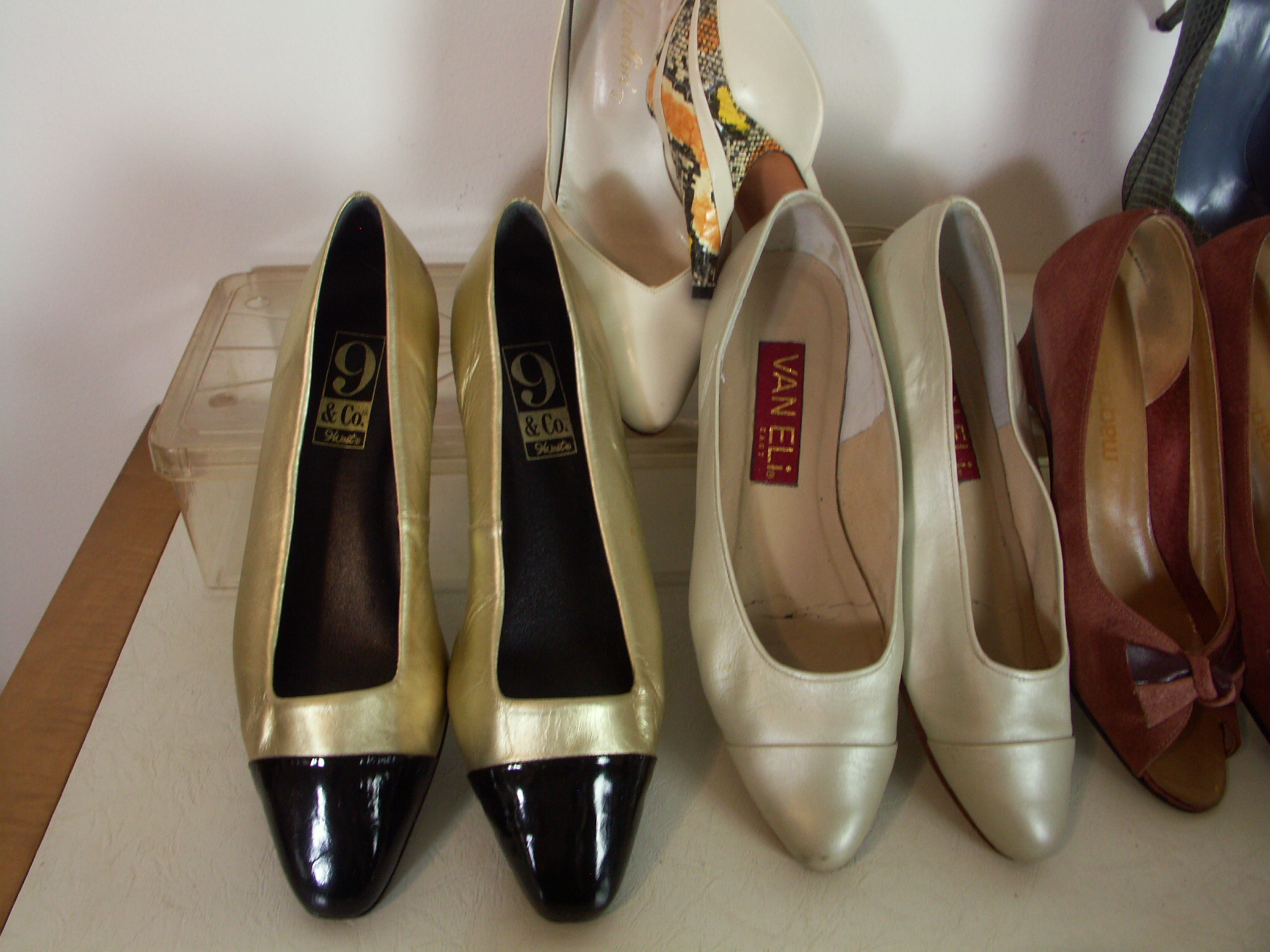 Lot of Women's Vintage Designer Dress Shoes