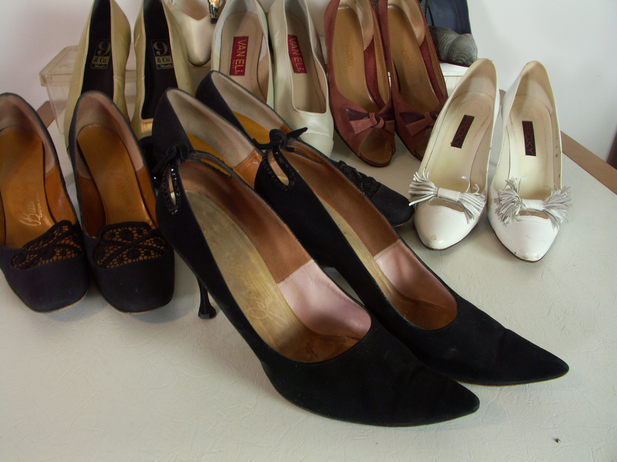 Lot of Women's Vintage Designer Dress Shoes