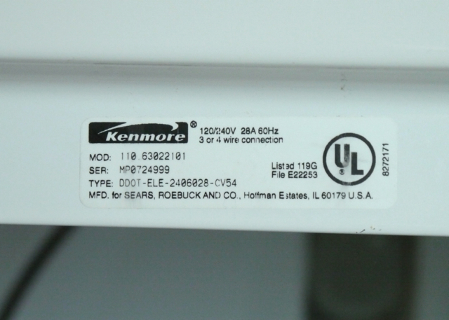 Kenmore Elite Washer and Dryer Set 